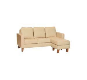SECCIONAL VENECIA INTERCAMBIABLE PU BEIGE
