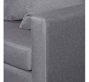 Sof 2c Gramado tela Gris 130x70x83
