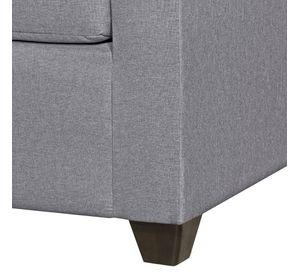 Sof 2c Gramado tela Gris 130x70x83