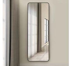 Espejo Rectangular De Cuerpo Entero 150x40cm Con Soporte