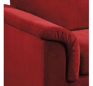 SOFA ANCONA 3C TELA  VELVET  BURDEO