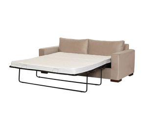 Sofa Cama Livorno 2Pl Tela Velvet Beige