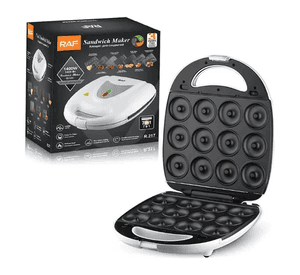 Maquina para hacer Donas, Galletas, Cup Cakes, Sandwich, Grill Plafones intercambiables 7 en 1