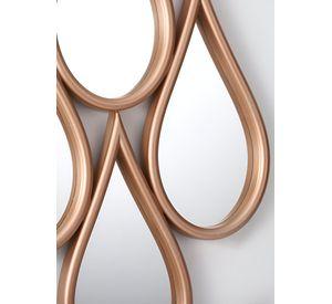 Espejo Decorativo Enmarcado Estilo Europeo Forma Gotas Jhn