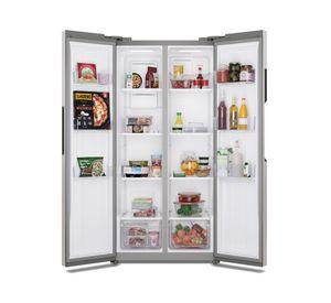 Refrigerador 430L No Frost Side By Side MAS430 Inox