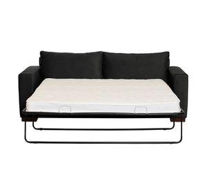 Sofa Cama Livorno 2Pl Tela Velvet Negro