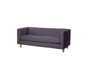 SOFA SORRENTO 3C LINO GRIS OSCURO