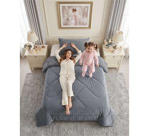 Cubrecama Plush Con Chiporro Plazas y media Quilt Térmico 04