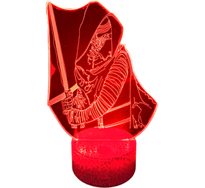 Lámpara ilusión Kylo Ren 7 Colores Led