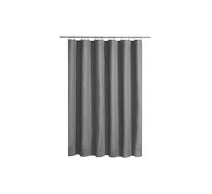 Cortina de ducha y baño, 180x180 cm, elegante, gris