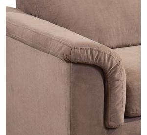 LIVING ANCONA 3-2 TELA  VELVET  BEIGE