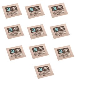 10 Sobres Bóveda Pack 58% 8gr Control Humedad 2 Via