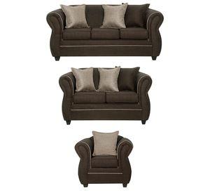 Juego de Living 3 2 1 Emili Café