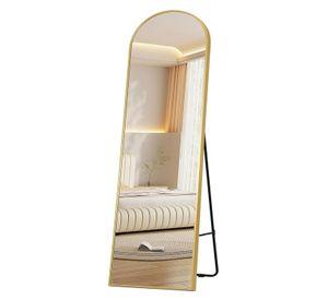 Espejo Ovalado Cuerpo Entero 160x50cm Con Base Plegable