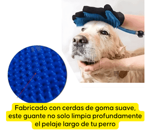 Guante Cepillo Quita Pelos Mascotas Para Uso Seco O Mojado