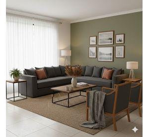 Living 311 Metropolitan Marengo Seccional con resortes+ 2 Sitiales