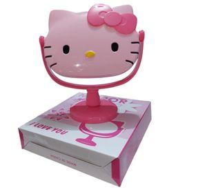 Espejo De Tocador Colección Hello Kitty Gatito Marco ROSA