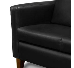 SOFA SICILIA 2C PU NEGRO