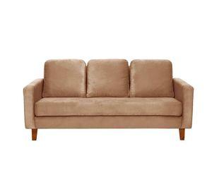 SOFA VENECIA 3C TELA VELVET BEIGE
