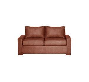 SOFA LIVORNO 2C CUERO KENTUCKY TABACO
