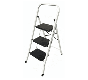 Escalera de 3 Pelda os Ultra Resistente con Patas Antideslizantes