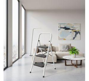 Escalera de 3 Pelda os Ultra Resistente con Patas Antideslizantes