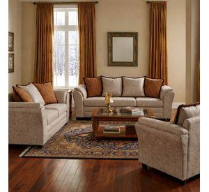 Juego de Living 3 2 1 Aconcagua Beige