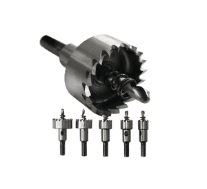 Juego De 5 Brocas Corona Perforadora Metal