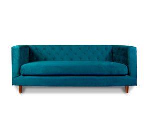 SOFA BRESCIA 3C TELA VELVET VIVIAN AZUL