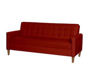 FUTON GENOVA  PU ROJO
