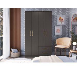 CLOSET PEQUIM DARK 4P 2C VEKKAHOME