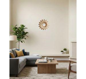 Set 3 Espejo Decorativo Pared Estilo Girasol Vintage Jhn