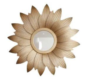 Set 3 Espejo Decorativo Pared Estilo Girasol Vintage Jhn