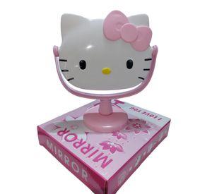 Espejo De Tocador Colección Hello Kitty Gatito Marco BLANCO