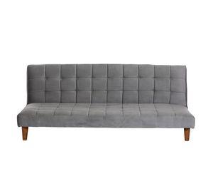 FUTON TURIN  TELA VELVET GRIS