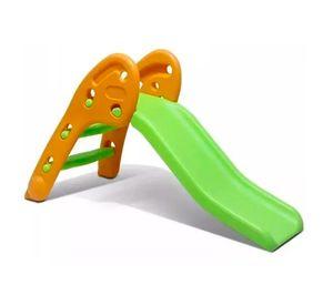 Resbalín Plastico Tobogán Plegable Niños Juego Infantil Verde
