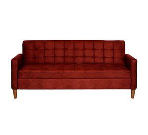 FUTON GENOVA  CUERO KENTUCKY ROJO