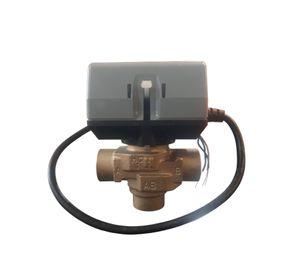 VALVULA HONEYWELL 3 VIAS 3/4 PULGADA 3 CABLES