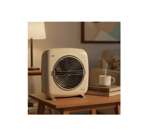Termoventilador Vintage Ht Retro 2000b Cl sico 2000w Blanco