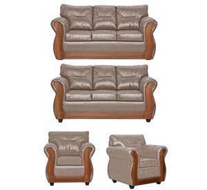 Juego de Living 3 2 1 1 Toronto Beige