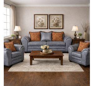 Juego de Living 2 1 1 Aconcagua Gris