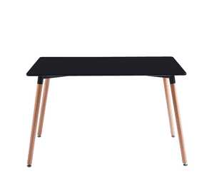 Mesa Eames Rectangular Negra 120 Cm