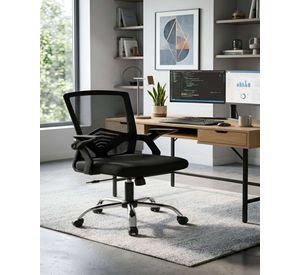 Silla de Escritorio Ergonómica con Apoyabrazos Abatibles