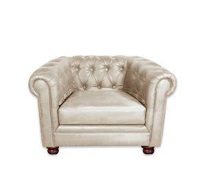 SOFA FLORENCIA 1C CUERO COLORADO BEIGE