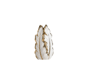Florero Jarrón Decorativo Pluma Alada Adorno Moderno Jhn