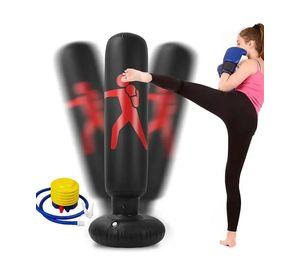 Saco De Boxeo Inflable + Inflador