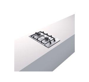 Encimera a Gas 2 Plastos Encendido Eléctrico FCE 2HF GL INOX