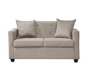 Sofa 2c Gramado Felpa Beige 130x70x83