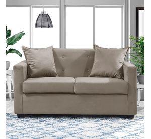 Sofa 2c Gramado Felpa Beige 130x70x83