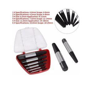 Juego Set Brocas Extractor De Tornillos Colas Chancho 6pcs